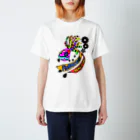 MONKEY　CRAFTのフィッシング　釣りTシャツ ラバーベイト Regular Fit T-Shirt