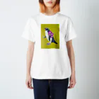 okanoxnekoのPENGIN-YELLOW Regular Fit T-Shirt