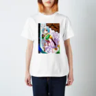 ぺちゃの ○。銀狐堂。○ の飴玉娘 Regular Fit T-Shirt