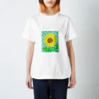 KUMA-09の夏のひまわり スタンダードTシャツ