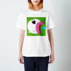 ijokawago16のふわっふわなグッズ販売所のふわっふわなオバケさんTシャツ Regular Fit T-Shirt