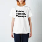 gemgemshopのポテト・トマト・タマゴ Regular Fit T-Shirt