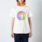 Mosaiqueのひろがる虹のしずく Regular Fit T-Shirt