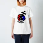 THE CANDY MARIAのTricolor Can Mari Face スタンダードTシャツ