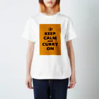 borderLinerのKEEP CALM AND CURRY ON Regular Fit T-Shirt