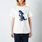 サメ わりとおもいのシャークカンガルー 티셔츠