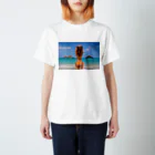 yocchi💎【日本人初】ヌードヨガアーティストのヌードヨガアーティストyocchi summer Regular Fit T-Shirt