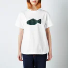 aimei_livetsのシンプルなさかな Regular Fit T-Shirt