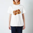 でじわんストア🍤のたこ焼き　byでじわんストア スタンダードTシャツ