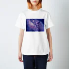 acoustic artの天の川　銀河系　水彩イラスト　スマホケース Regular Fit T-Shirt