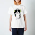 pugpughonpoのmusic狆☆ Regular Fit T-Shirt