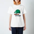 muumuumuuのアカピッピミシミシガメ Regular Fit T-Shirt