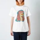 tansan sui.の赤面の女の子 Regular Fit T-Shirt