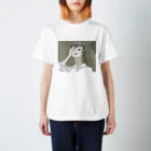 女の子とタベモノのアレコレ雑貨のショートパーマ。 Regular Fit T-Shirt