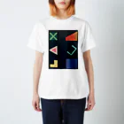 Futsutsuka_Monoの□ △ × Regular Fit T-Shirt