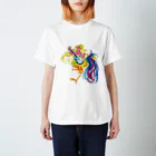 HoneyMonsterのかなでる！キンナラちゃん！ Regular Fit T-Shirt