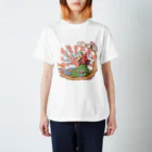 しろくまうのかめたろ Regular Fit T-Shirt