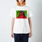 🌎🍣御寿司之國之人呉福展🍣🌎の赤鬼子さん スタンダードTシャツ