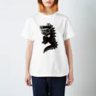 サタカ(Sataka)のワニ猫抱っこ Regular Fit T-Shirt