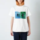 ふっかふっかひゅーんのひと　と　いろ Regular Fit T-Shirt