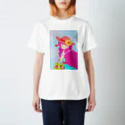 ヒロミンゴフラミンゴの夏の女の子 Regular Fit T-Shirt