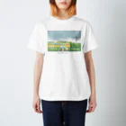 水元さきのの黄色い電車を見た Regular Fit T-Shirt