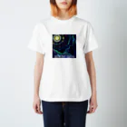 ælicoのmoonlight garden 01 スタンダードTシャツ