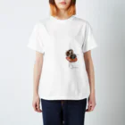 萩岩睦美のグッズショップのTシャツ　ねずみとキノコ スタンダードTシャツ