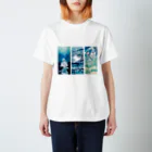 はなのすみれの海と少女シリーズ Regular Fit T-Shirt