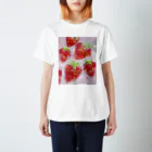 shiho_artのいちご Regular Fit T-Shirt