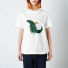 ドラ水彩のイグアナトマト Regular Fit T-Shirt