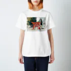 新寺町稲荷神社 Shinteramachi Inari shrineの宵宮T [YOMIYA T-shirt] スタンダードTシャツ