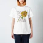 ザジのひまわりとおばけ Regular Fit T-Shirt