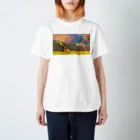 KIYOKA88WONDERLANDのLION WOMAN GAO　覚醒（横） スタンダードTシャツ