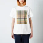 LOOOKBOOOK_by_LOKIのTartan Check MSG Regular Fit T-Shirt