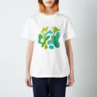 Osanpo-Nekoのさわさわ。。 Regular Fit T-Shirt