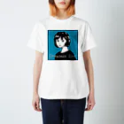 Dreamin' Boy のショートカットの女の子 ロゴ入り Regular Fit T-Shirt