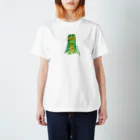 シソのグリーンなアマビエ Regular Fit T-Shirt