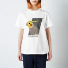 kahorifujiのひょっこりオカメインコ　ノーマルさん Regular Fit T-Shirt