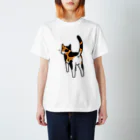 Riotoのねこけつ（三毛猫） Regular Fit T-Shirt