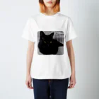 Mikarin85の黒猫ちゃん スタンダードTシャツ