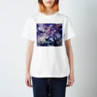 suparnaの再生された未来　花 Regular Fit T-Shirt