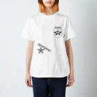 ERIKOERIN ART SHOPのベクトルPOCKET／クロス Regular Fit T-Shirt