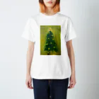 tante gartenのクリスマスの木 スタンダードTシャツ