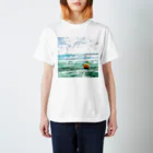 masamsms_の海辺のオレンジ Regular Fit T-Shirt