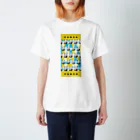 ゆらなんめがねのパンダパンダ Regular Fit T-Shirt