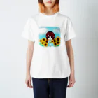 榎笑美🍄のちびえみ ひまわり畑ver. スタンダードTシャツ