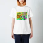 hujiyamakenjiのメルヘンの山里 スタンダードTシャツ