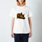 ヤモリの森の寝犬 スタンダードTシャツ