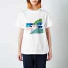 オカヤイヅミのうみ Regular Fit T-Shirt